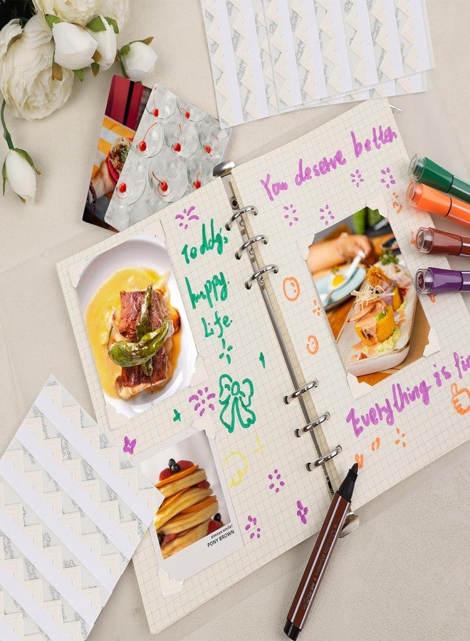 لينيكو Lineco، زوايا صور ذاتية اللصق، جودة أرشيفية خالية من الأحماض، 0.5 بوصة، لون عاجي (عبوة من 252، مجموعة من 1) - Image 5