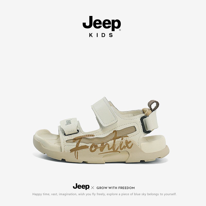 Jeep Boys Sandals Sports Soft Sole Summer Summer Children'S Shoes Men'S Baby Boy Children'S Beach Shoes - Image 2