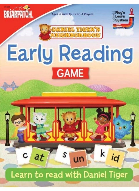 Daniel Tiger'S Neighborhood Early Reading Game From Briarpatch Early Word Recognition Game For Kids Ages 3 And Up For 2 To 4 Players White