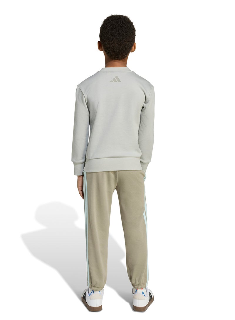 Adidas Kids Seasonal Essential Adiraptor Fleece Jogger Set - Image 2