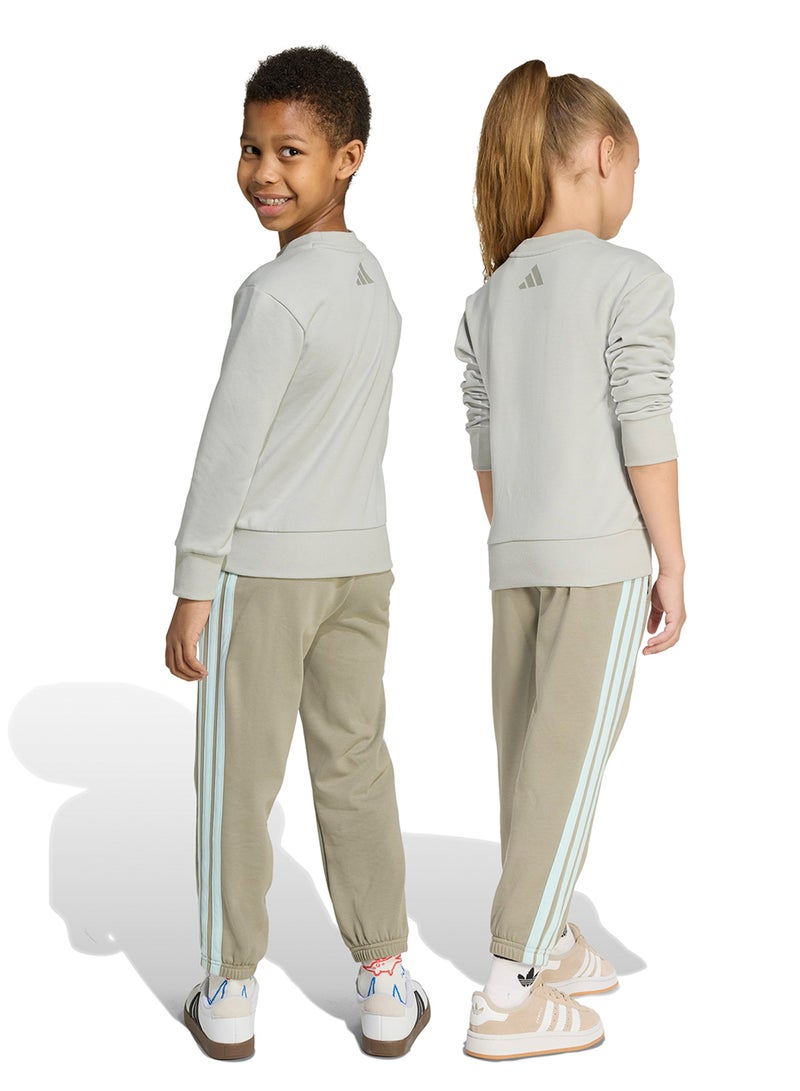 Adidas Kids Seasonal Essential Adiraptor Fleece Jogger Set - Image 5
