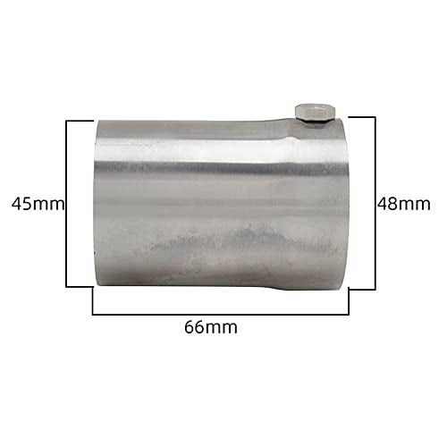 CHANGCHENG 2 Pcs Exhaust Baffle Silencer DB Killer Muffler Fit for inch Motorcycle Pipe-C - Image 2