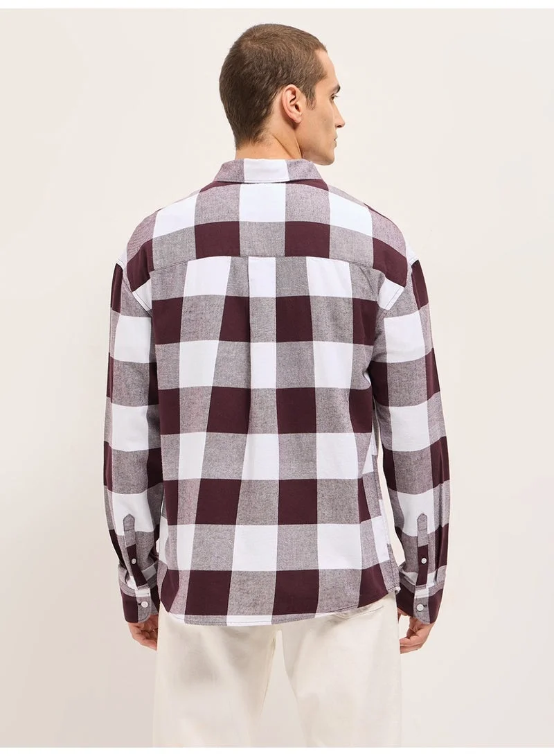 THE BEAR HOUSE  Men’s Long Sleeve Shirt – Classic, Comfortable and Stylish Essential for Work, Travel or Casual Outings for Men | Best Price UAE