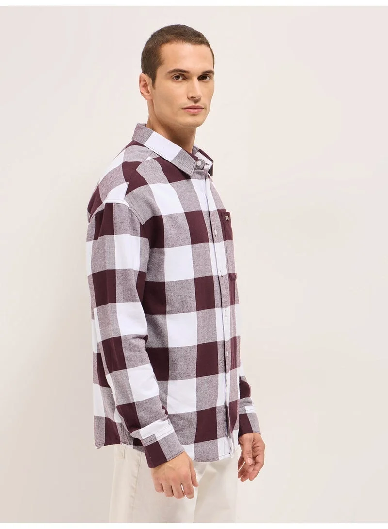 THE BEAR HOUSE  Men’s Long Sleeve Shirt – Classic, Comfortable and Stylish Essential for Work, Travel or Casual Outings for Men | Best Price UAE