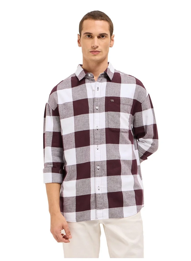 THE BEAR HOUSE  Men’s Long Sleeve Shirt – Classic, Comfortable and Stylish Essential for Work, Travel or Casual Outings for Men | Best Price UAE