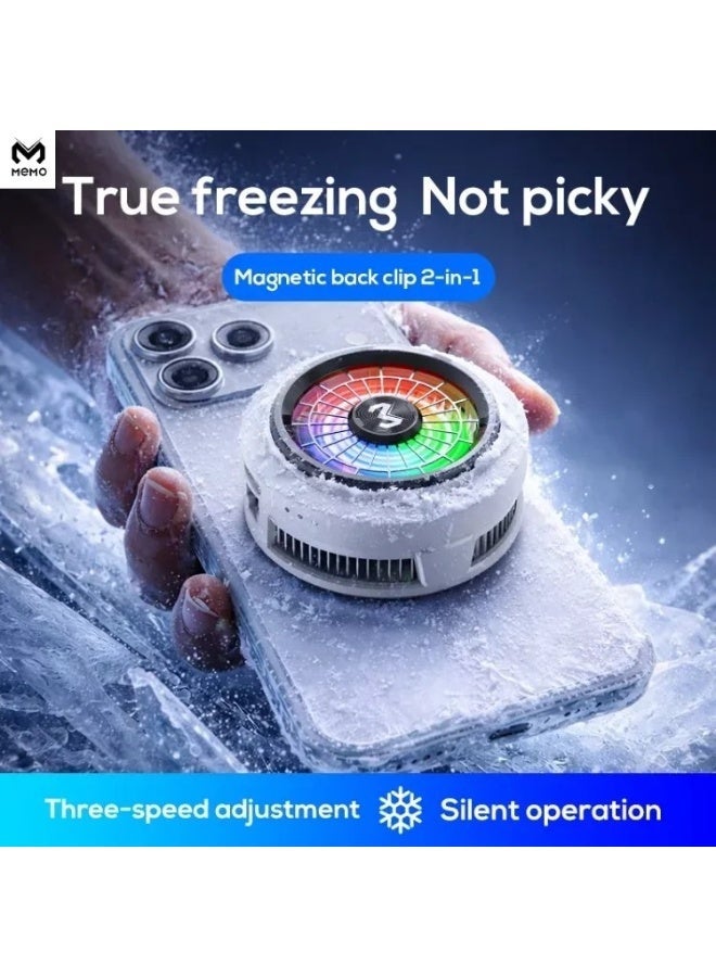 Memo CX20 Magnetic Phone Cooler for Gaming - Semiconductor Cooling, Dual Mount, Quiet Operation - Image 1