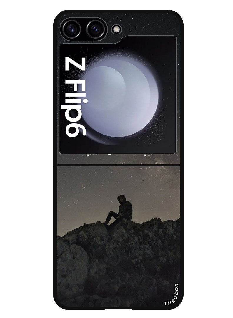 Theodor Protective Case Anti Scratch Shock Proof Bumper Cover For Samsung Galaxy Z Flip 6 Quotes 4 - Image 1