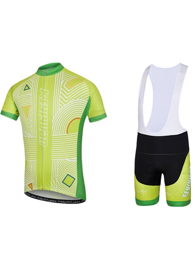 KUYING GR New Summer Outdoor Sunscreen Moisture Absorption Quick Drying Bicycle Women's Cycling Clothing Set  - Image 1