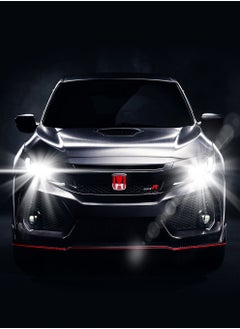 100Miles 100 Miles H11 LED Car Headlight - 75W High Power 12000LM 6500K with Cooling Fan System  - Image 5