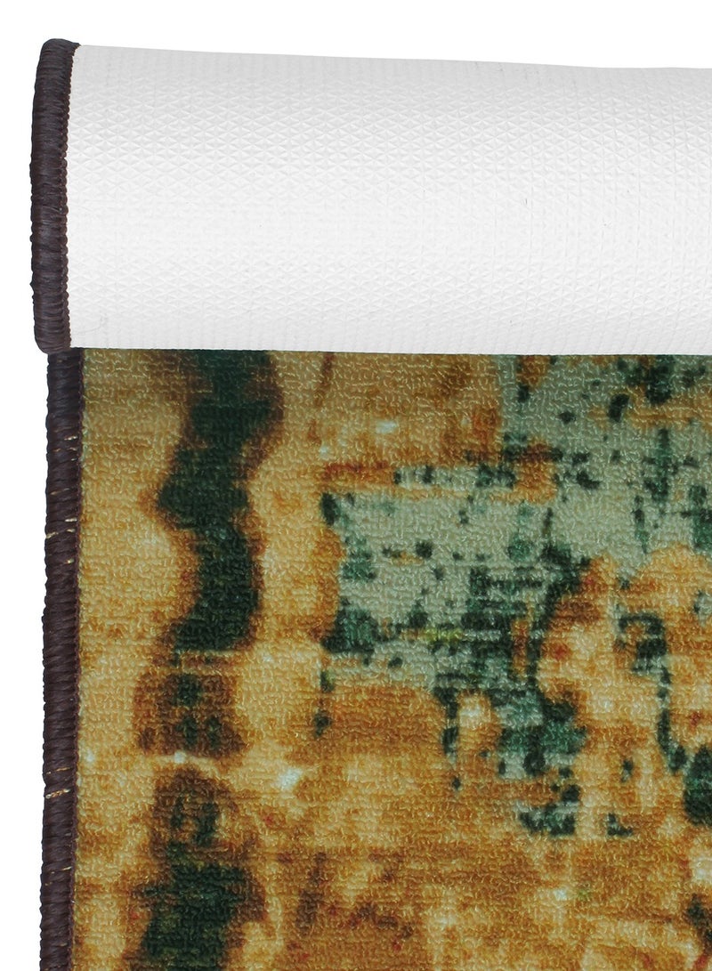 Story@Home Carpet for Hall | Mat for Living Room 5 x 2 feet, Polyester, Beige & Brown Grunge Design Rug | Dari for Floor Big Size, Home Decoration Items for Bedroom | Perfect for Room Decor - Image 5