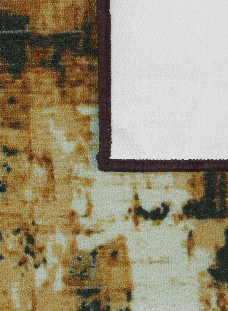 Story@Home Carpet for Hall | Mat for Living Room 5 x 2 feet, Polyester, Beige & Brown Grunge Design Rug | Dari for Floor Big Size, Home Decoration Items for Bedroom | Perfect for Room Decor - Image 2