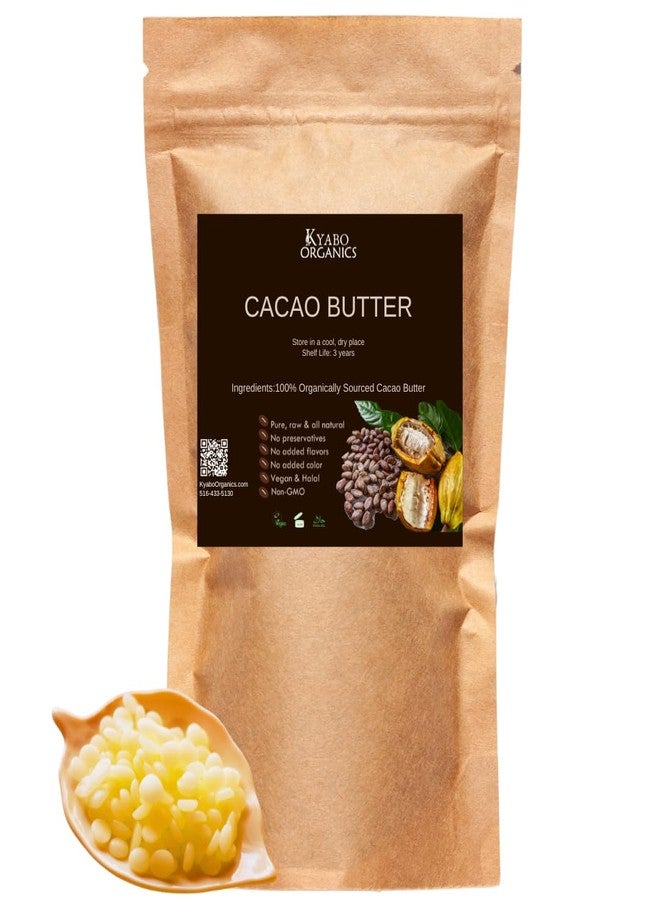 Kyabo Pure, Raw Cocoa Butter Wafers 4 oz - Easy to measure for all recipe. Unrefined, Non-Deodorized, Food Grade, Cooking, Skincare, Haircare - Image 2