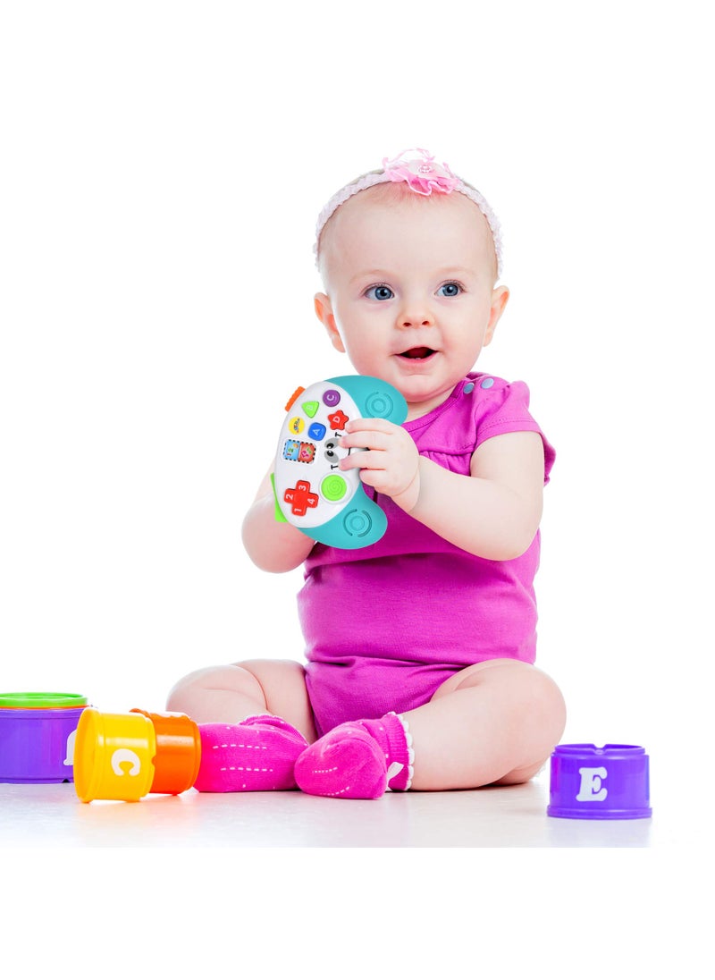 Number 1 in Gadgets Number 1 in Gadgets Baby Remote Toy Game Controller, Musical Toys Light and Sound Early Educational Learning for Infants  - Image 4