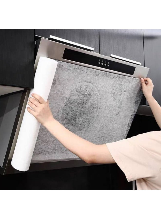 فلتر حمايه  الشفاط والتكيفات يمكن قصه علي اي مقاس يعلق بأسكوتش دبل فيس ملحق ومزود ب٨ مكعبات مغناطيس لسهولة تركيبه مقاس الرول 5 متر عرض 45 سم - Image 1