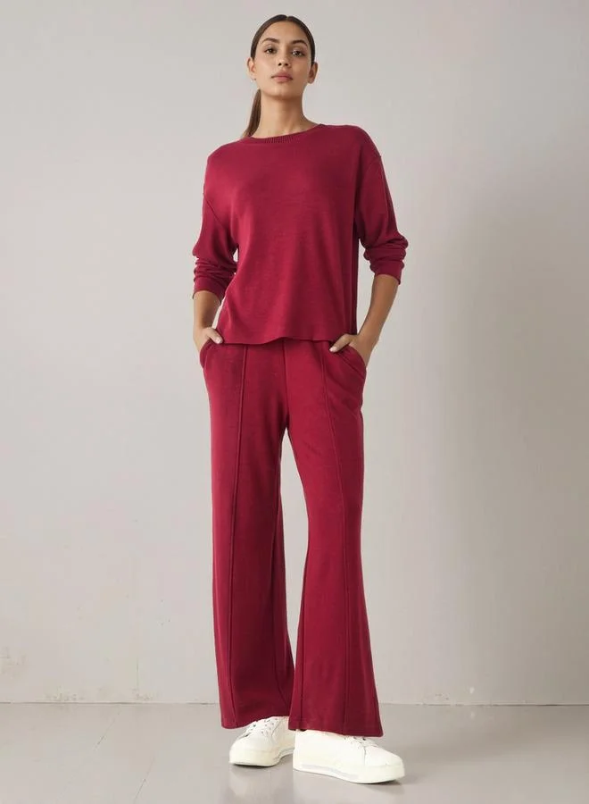Splash FAV Relaxed Fit Wide Leg Track Pants