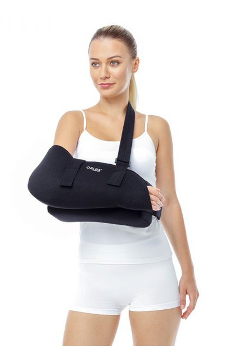 Orlex 30° Padded Arm Sling – Standard, Bacteriostatic, Medical-Grade Support, Adjustable & Comfortable, Made in Turkey