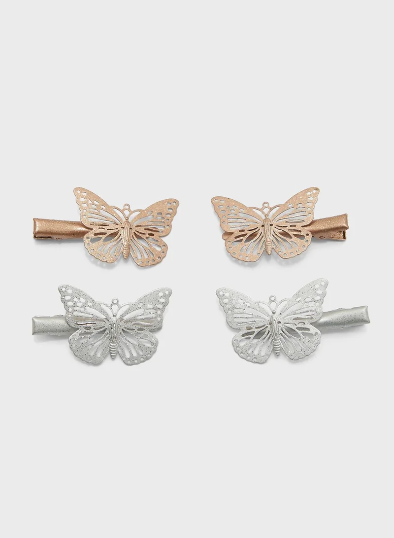 Claires Kids Butterfly Clip