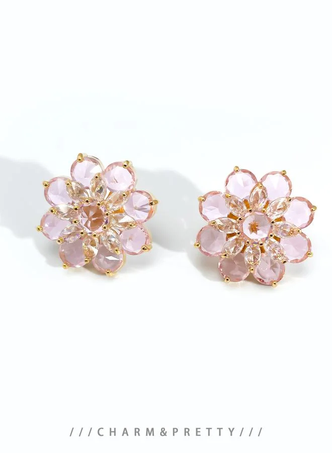 Take Two  Flower Stud Earrings for Women | Best Price UAE