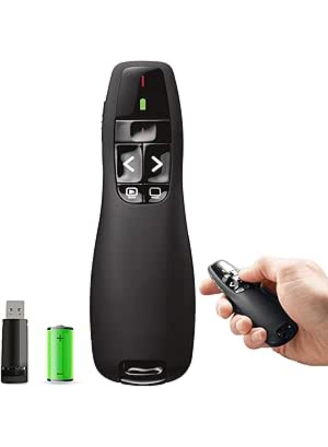 جهاز تحكم لاسلكي للعرض الشرائحي 2.4 جيجاهرتز – تحكم سهل وموثوق للعروض على ويندوز وماك - Image 1