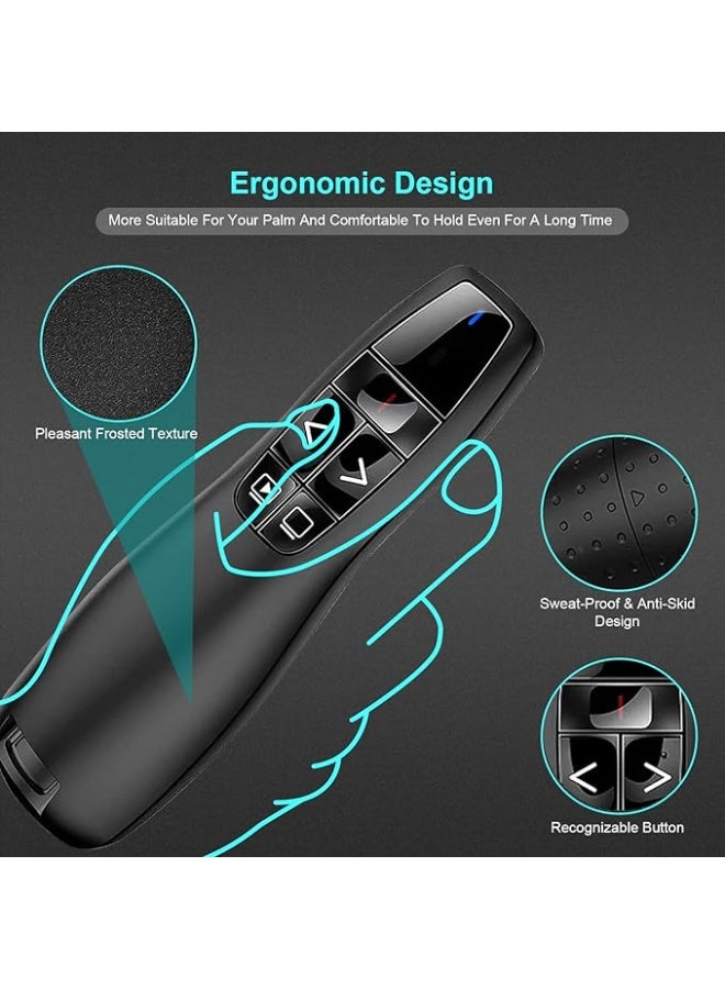 جهاز تحكم لاسلكي للعرض الشرائحي 2.4 جيجاهرتز – تحكم سهل وموثوق للعروض على ويندوز وماك - Image 4