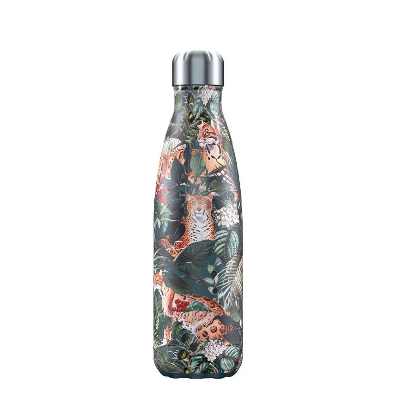 Chilly's | Water Bottle | Tropical | 500ml | Leopard - Image 1