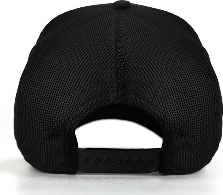 Black Börk BlackBörk V1 Trucker Number 7 - Black Hat (Cap) with 4 Code Logo  - Image 3