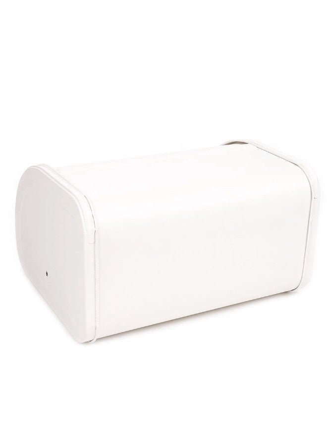 ShebSheb Metal Bread Box for Kitchen Countertop - Stainless Steel Bread Box for Kitchen - Bread Storage Container - Airtight Holder for Homemade Bread - Image 3