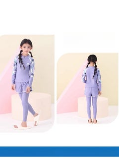 XTEP Children's Long Sleeved And Long Pants Training Swimsuit  - Image 3