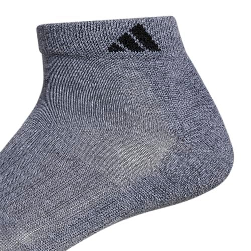 adidas Mens Athletic Cushioned Low Cut Ankle Socks (6-Pair Pack) - Image 3