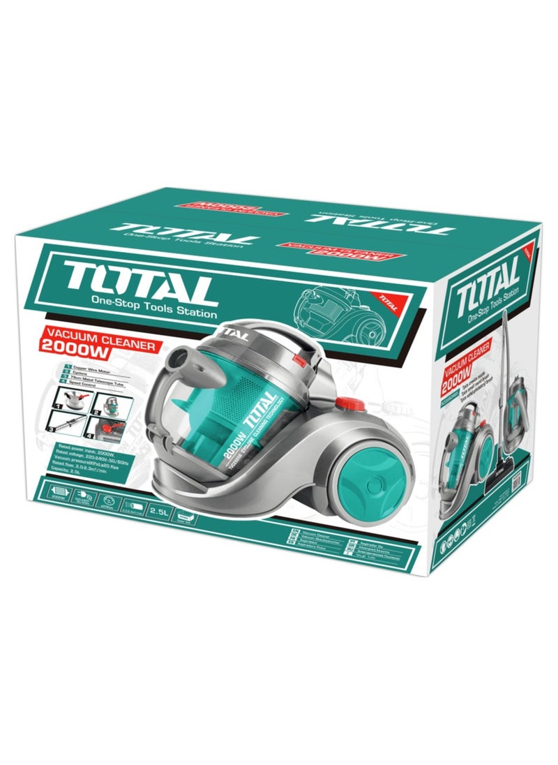 TOTAL - TOTAL Vacuum Cleaner 2000W TVC20258 - Image 1