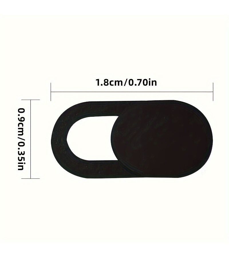 10 Pcs ABS Webcam Cover Slider For Phones PCs And Laptops Protect Your Privacy Rights With Easy Installation Computer Lens Occlusion Cover - Image 2