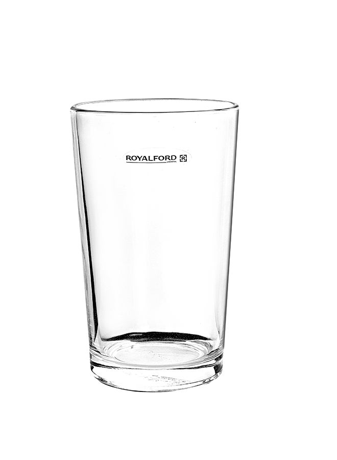 Royalford 6-Piece Tumbler Glass Set Clear - Image 2