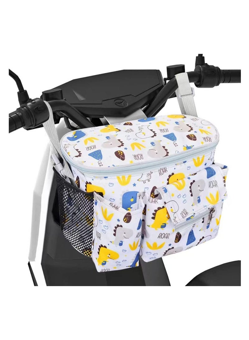 SYOSI SYOSI, Stroller Organizer Bag, Stroller Hanging Bag Portable Baby Basket, Multifunctional Storage Bag  - Image 4