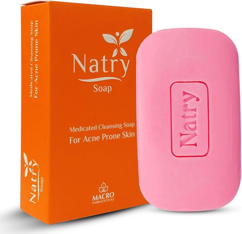 Natry soap for acne prone skin 100gm