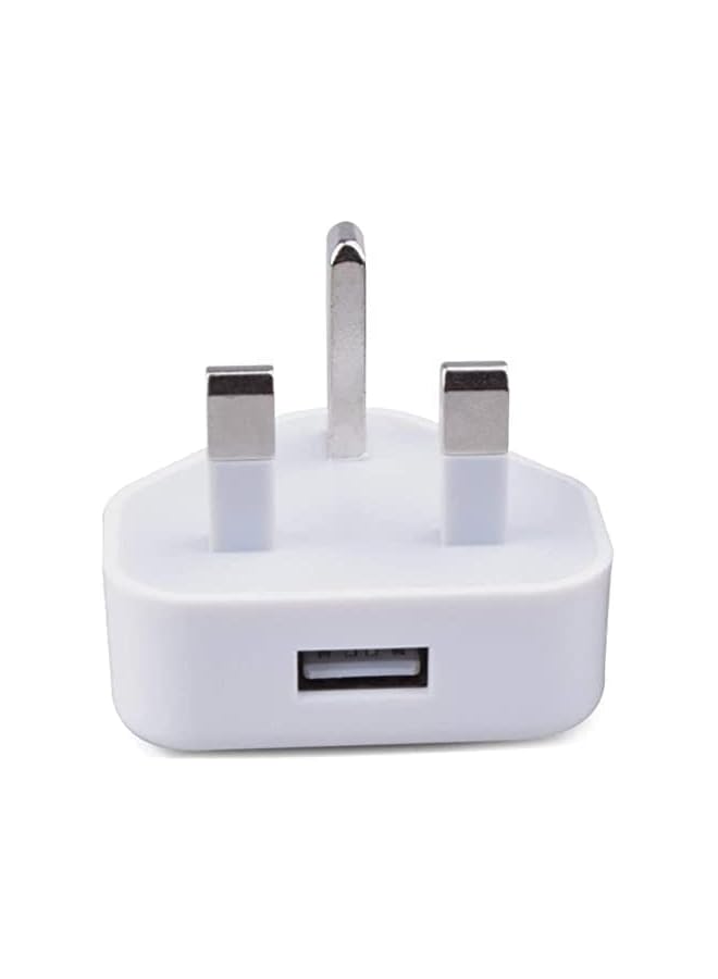 PROMASS UK Plug 3-Pin adapter charger USB Ports [White]  - Image 4
