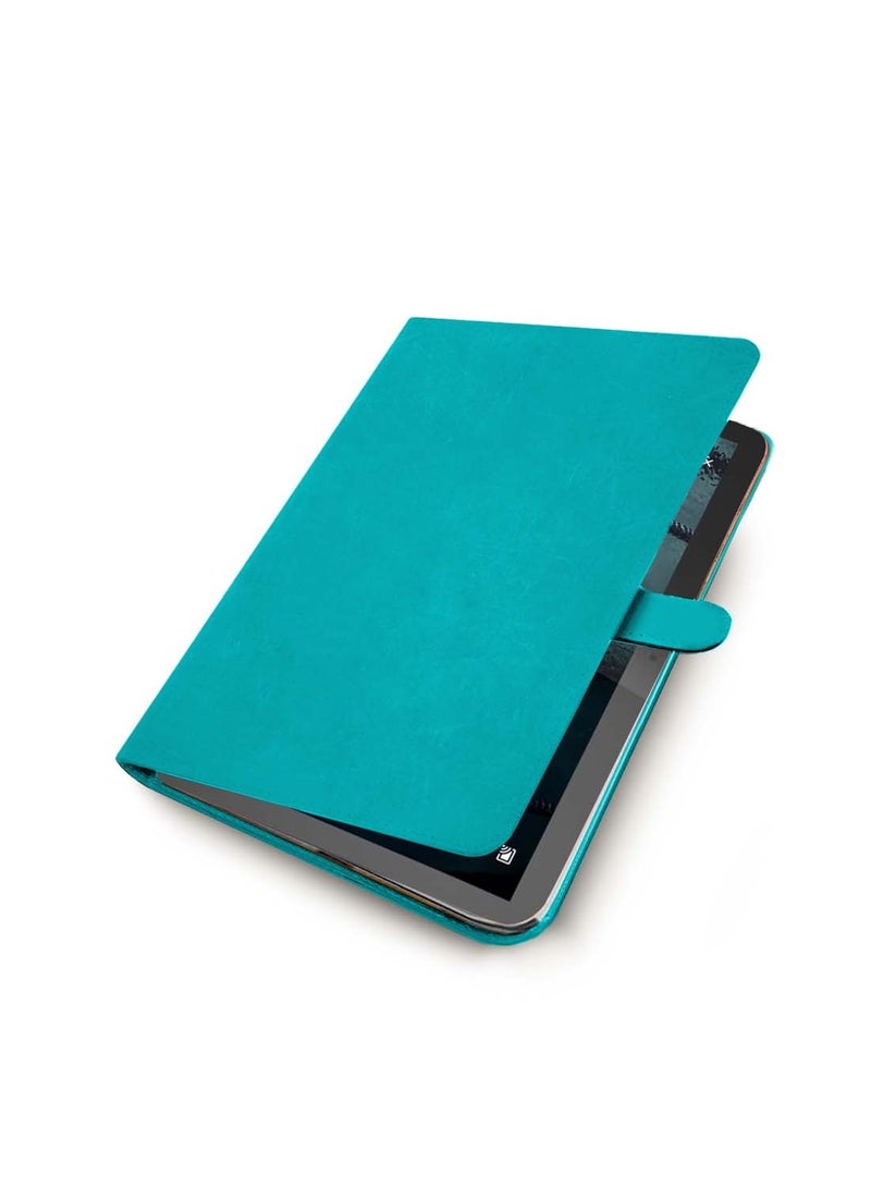 Wtech Apple iPad Air 2025 (7th Generation) M3 11 inch WTech PU Leather Magnetic Closure Flip Case Cover - Sea Blue - Image 5