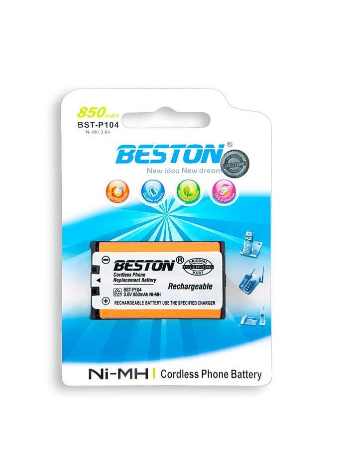 Beston 104 Rechargeable Cordless Phone Battery - Image 1