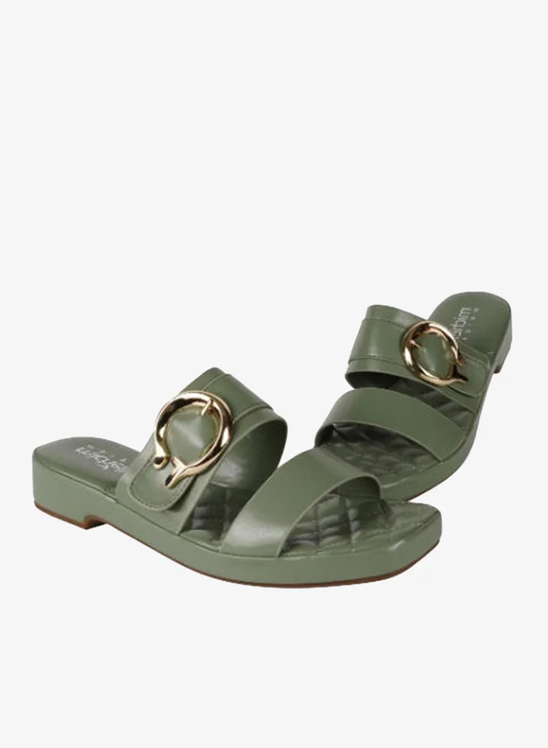 Michelle Morgan Ladies Mid Flat 114RJ934 Green