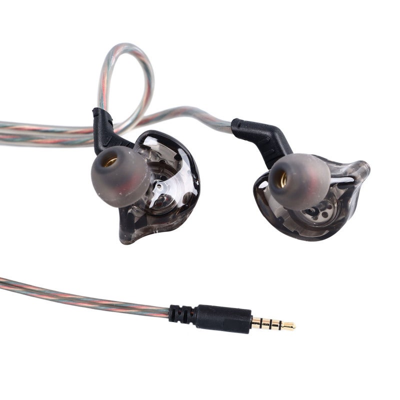 QKZ Wired Dynamic Earphone with Volume Control Clear Sound - Ergonomic Heavy Bass Earbuds with Mic for Music Players - Image 5