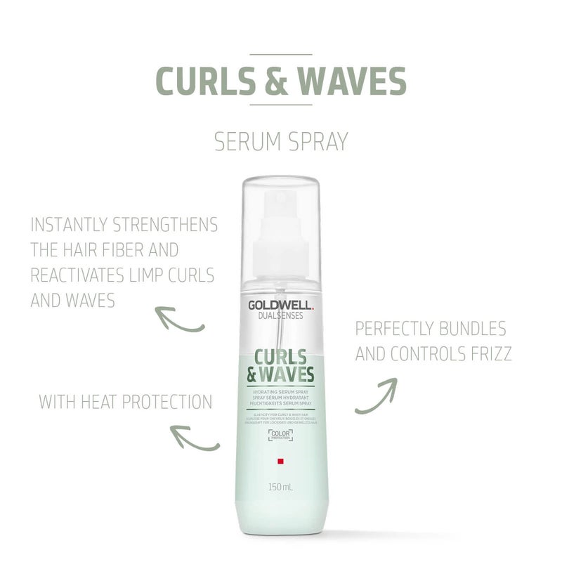 Goldwell Dualsenses Curls & Waves, Hydrating Serum Spray, 150ml - Image 2