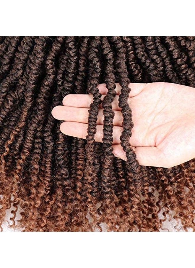 Dorsanee - 6 عبوات من شعر كروشيه ملفوف بنابض بطول 12 بوصة، ضفائر كروشيه ملفوفة مسبقًا، ضفائر شعر سنغالية ملفوفة بنابض، ضفائر شعر صناعية ملفوفة بنابض، ضفائر شعر نوبية مجعدة (T30) - Image 1
