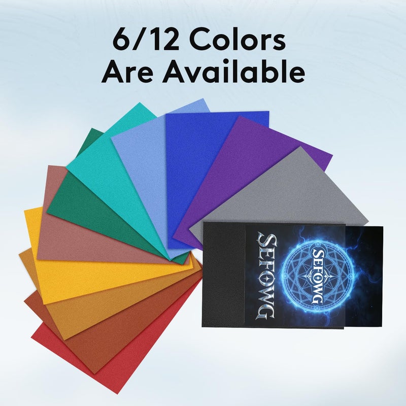 SEFOWG 600 PCS Card Sleeves for MTG, TCG, 6 Colors Matte Card Sleeves Magic, Magic Card Sleeve, Card Protectors for MTG, TCG, Baseball, Trading, Game Cards - Image 5