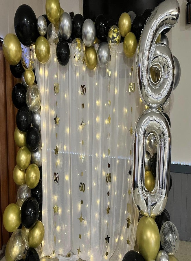 IWERP Silver Number 0 Balloon 40 Inch, 0 Balloon Number for 10th 20th 30th 40th 50th 60th Birthday Decorations, Silver Party Supplies - Image 2