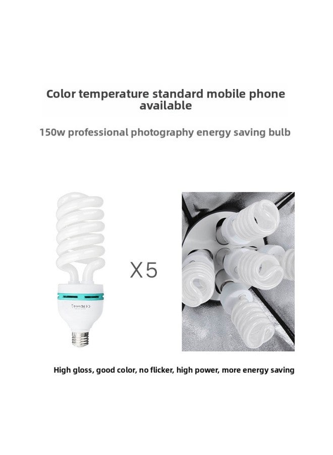 Fill Light Shooting Light Studio Light Indoor Shooting 5-piece Light Box Clothing Portrait Photography Light Studio Suit-Light Source Color:Oblique Arm Frame  - Image 5