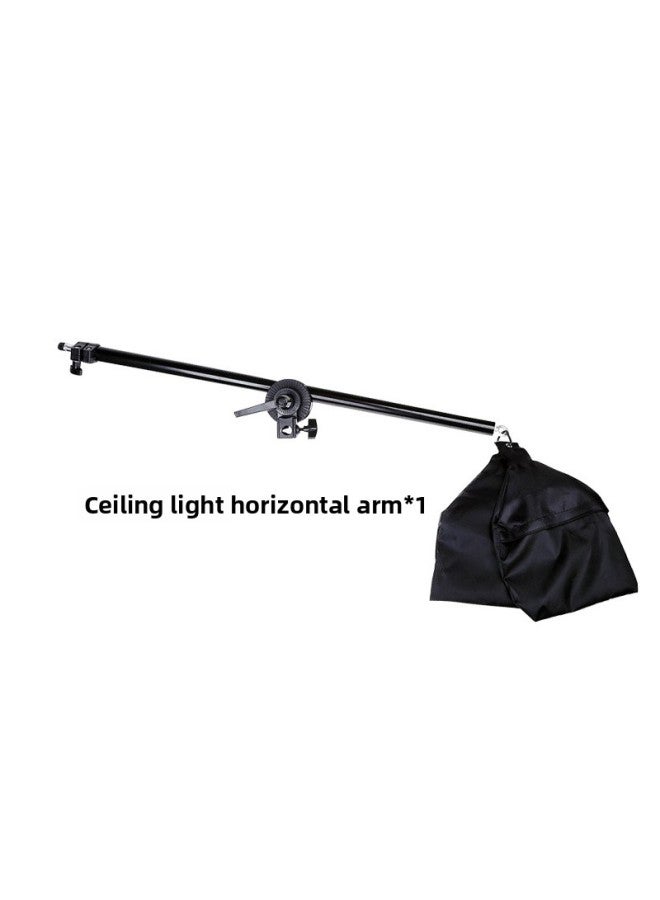 Fill Light Shooting Light Studio Light Indoor Shooting 5-piece Light Box Clothing Portrait Photography Light Studio Suit-Light Source Color:Oblique Arm Frame  - Image 1