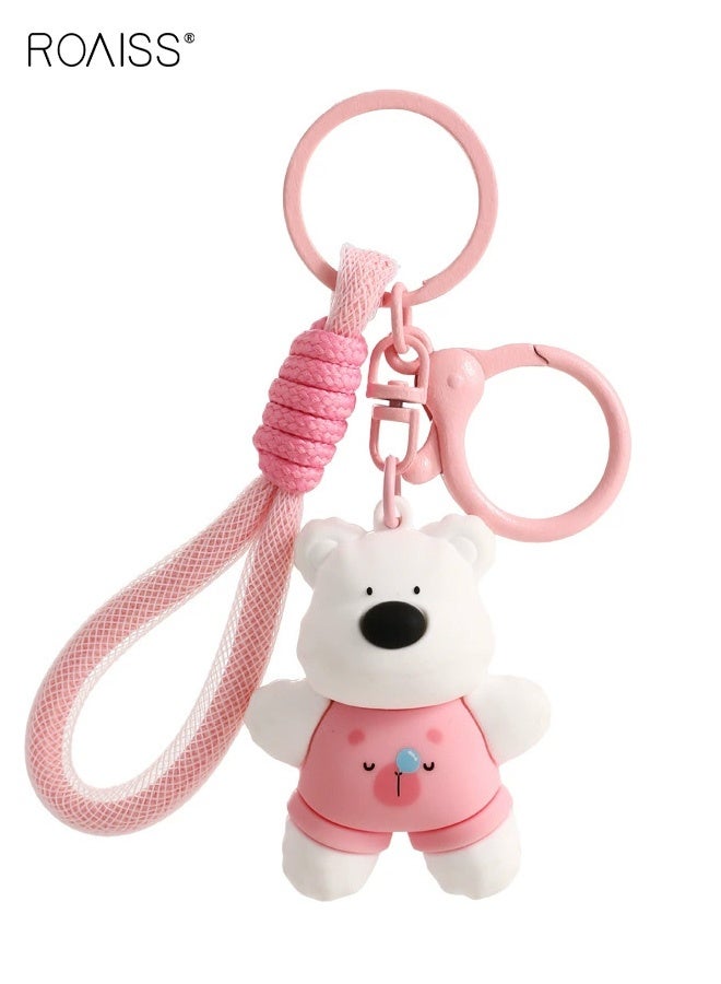 رويس سلسلة مفاتيح سيارة جرو ويست هايلاند العصرية ذات الرسوم المتحركة الأصلية، دمية لطيفة، حقيبة ظهر الطالب، هدية صغيرة للبيع بالجملة - Image 2