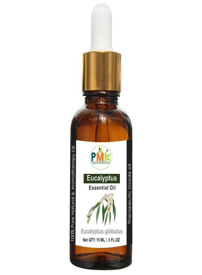 PMK Pure Natural Eucalyptus Essential Oil For Skin Hair Care and Diffuser (15 ML) - Image 1