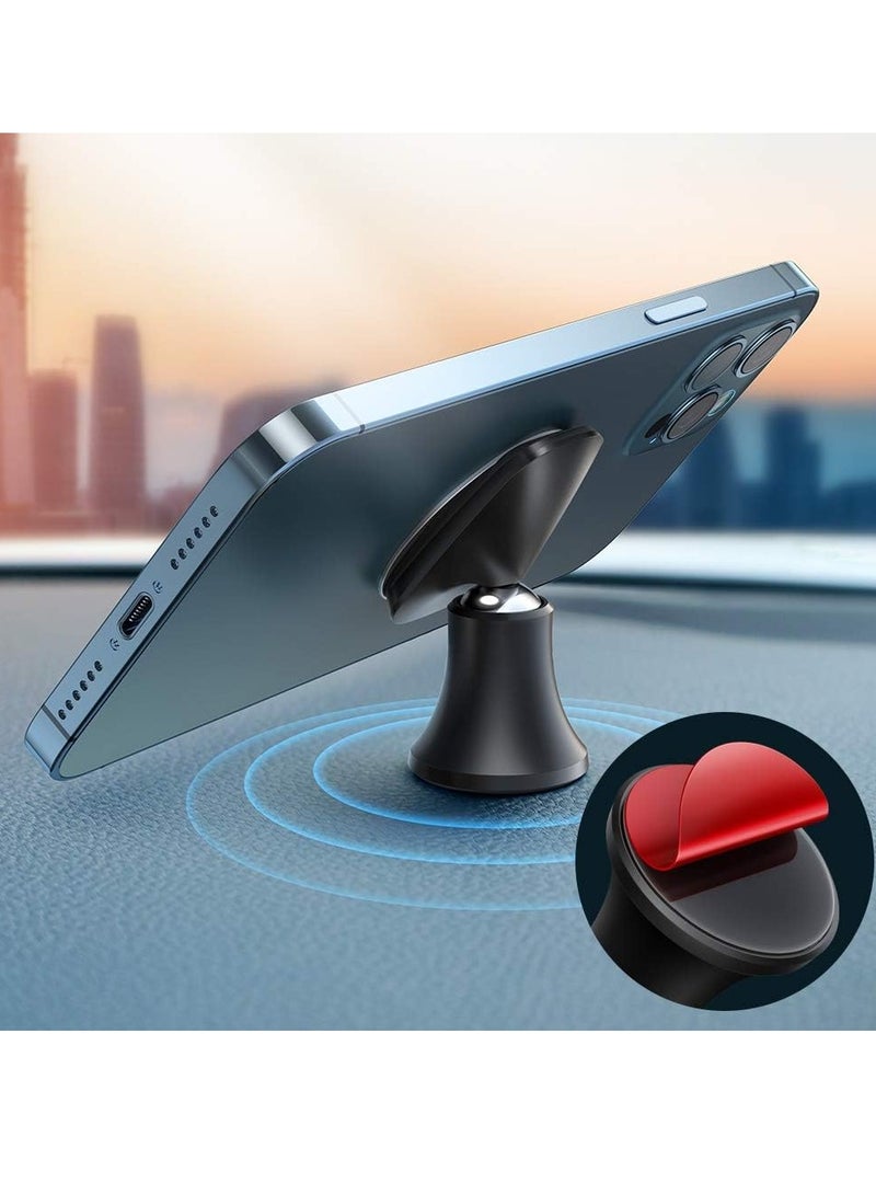 ELTRAZONE "360° Magnetic Car Phone Mount – Dashboard Holder for Smartphones and Mini Tablets" - Image 3