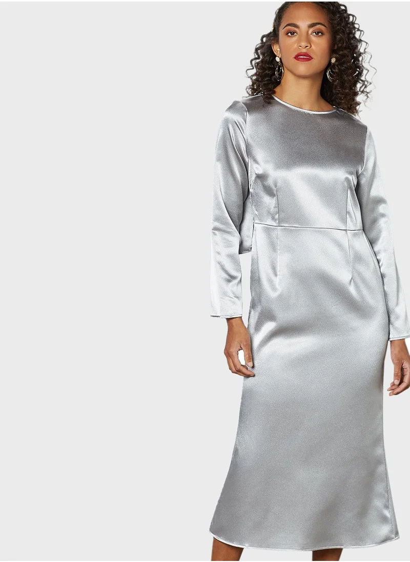 SIVVI for HANIYA Crew Neck Knitted Dress