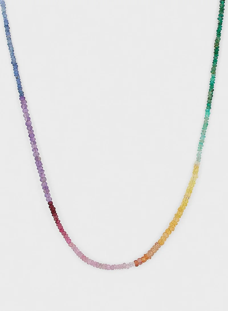 SHASHI Aisha Gemstone Necklace